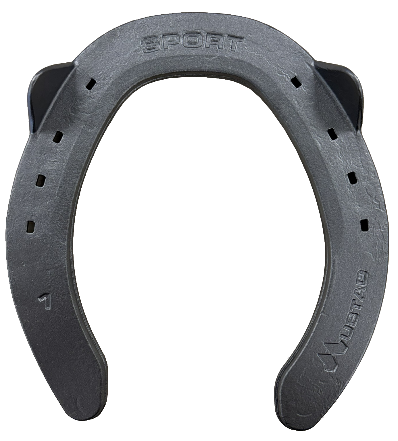 Mustad Sport Hind Shoe with Quarter Clips, Size 1